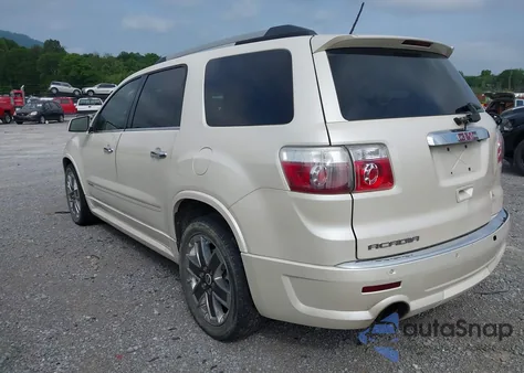 2011 GMC Acadia Denali z USA, uszkodzony, nr VIN 1GKKRTED9BJ320849